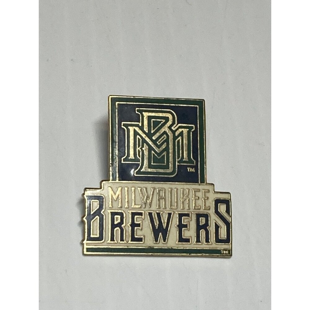 Milwaukee Brewers Logo Pin Hat Lapel MLB Baseball Peter David 1994